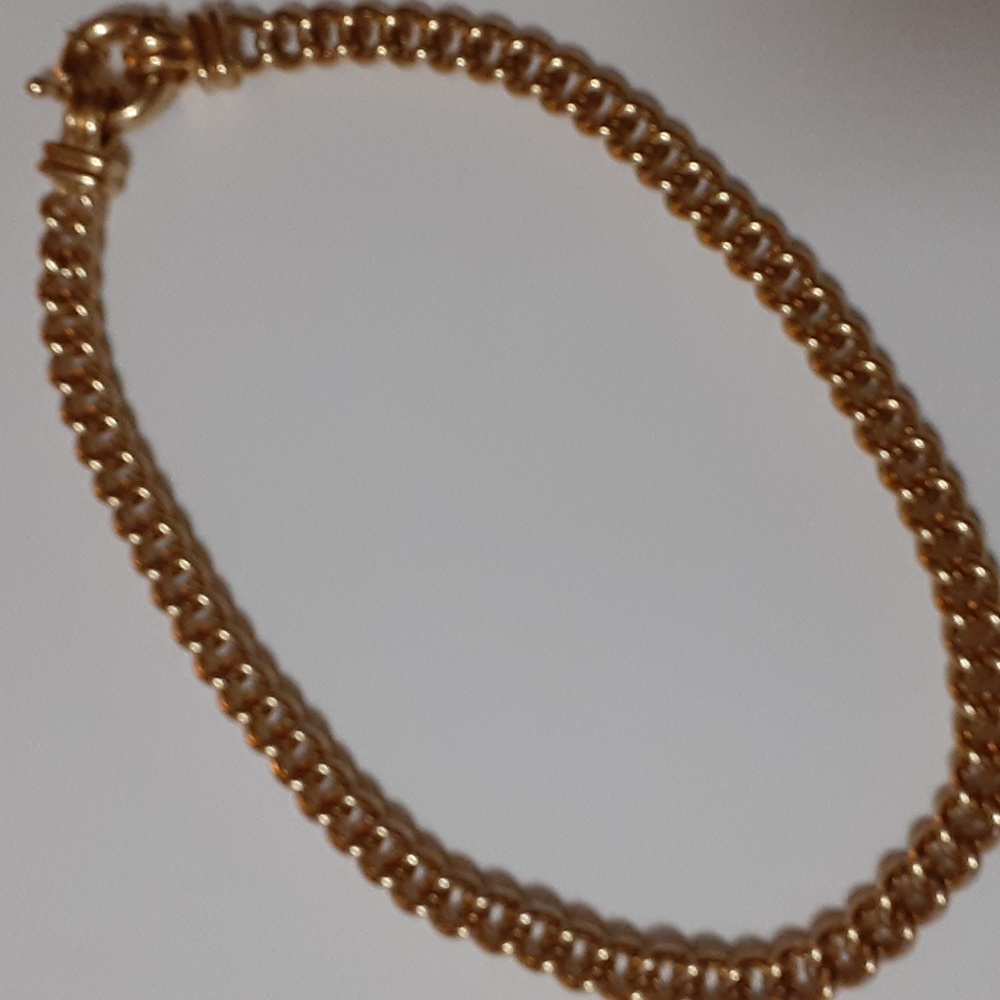 Vintage Chunky Curb Necklace